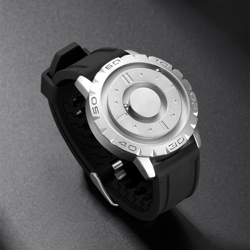 Iron Ball Magnetic Pointer Men's Watch, Perfect Gift for the Man Who Loves Watches